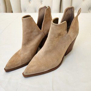 Vince Camuto Gigietta Ankle Boots, Women's Size 10, Tan / Tortilla, Booties